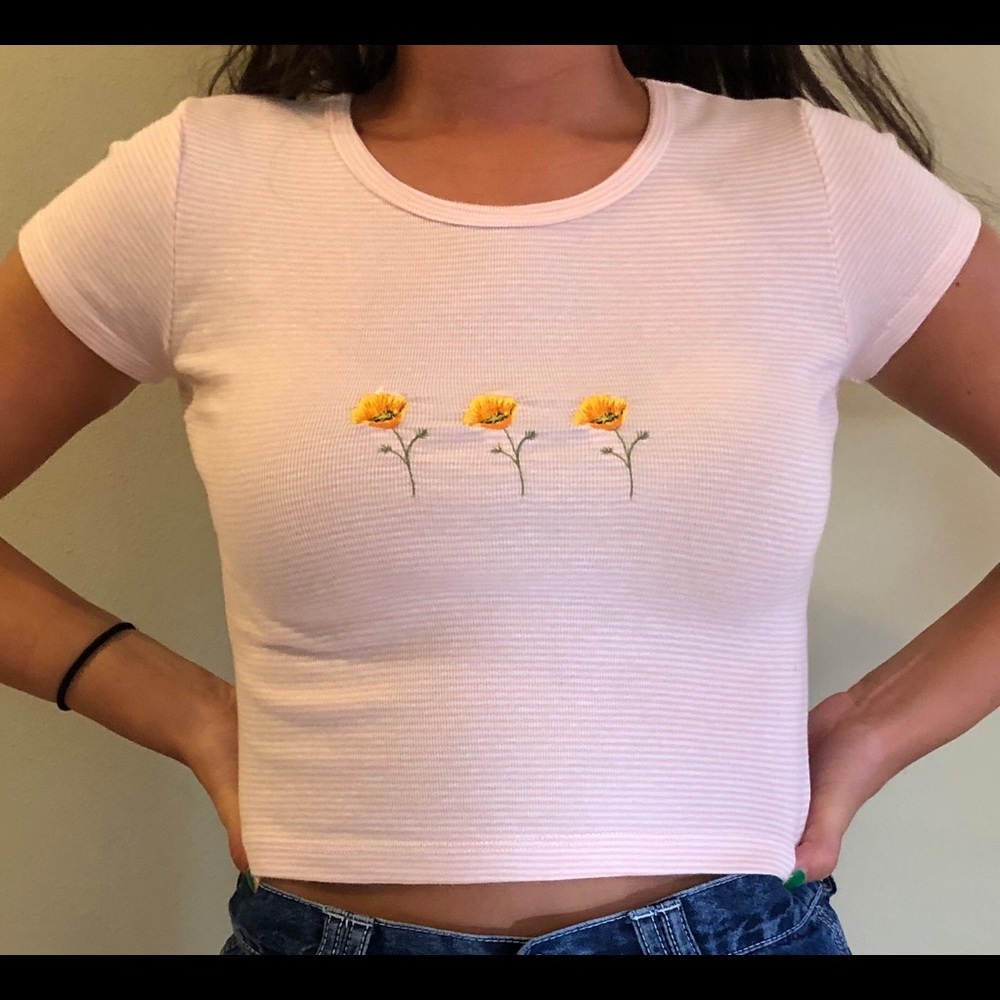 Flower brandy Melville tee